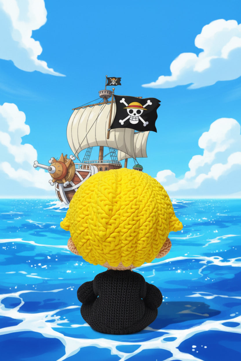 Sanji “Gamba Nera” – Versione Crochet