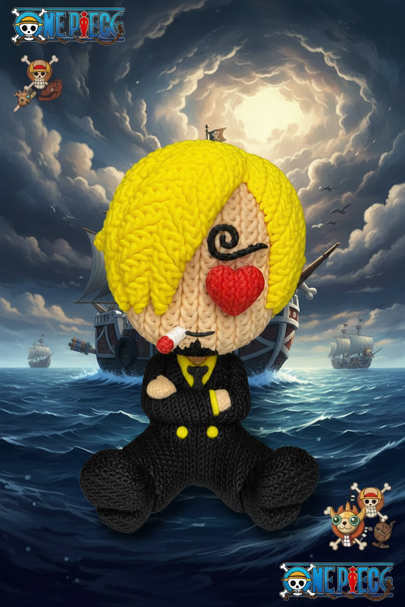 Sanji “Gamba Nera” – Versione Crochet