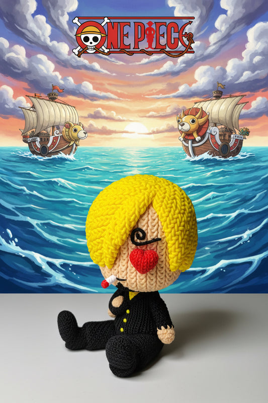 Sanji “Gamba Nera” – Versione Crochet
